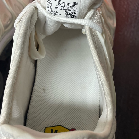 Nike Air VaporMax Plus White Platinum 924453-100 Men's Size 12 - Picture 10 of 10